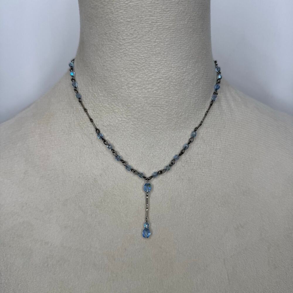 36. Ice fairy beaded necklace